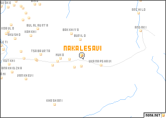 map of (( Nakalesavi ))