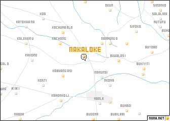 map of Nakaloke