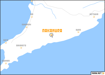 map of Nakamura