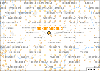 map of Nakandapola