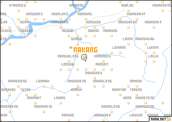 map of Nākāng