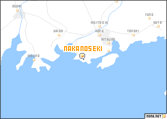 map of Nakanoseki