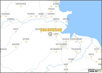 map of Nakanoshō