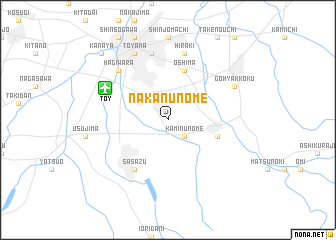 map of Naka-nunome