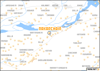 map of Nakārchāin