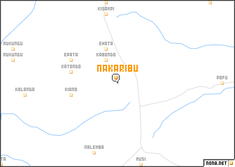 map of Nakaribu