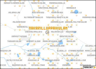 map of Nakarilluppaikulam