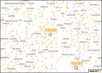 map of Nakar