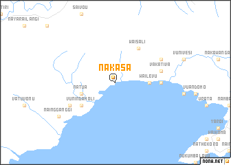 map of Nakasa