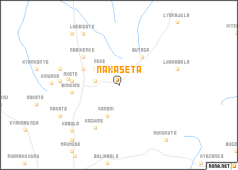 map of Nakaseta