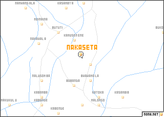 map of Nakaseta