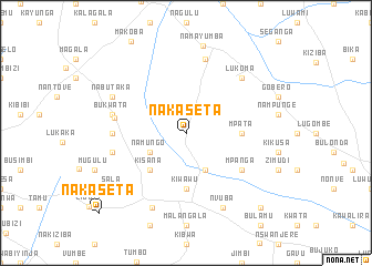 map of Nakaseta