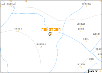 map of Nakatabo