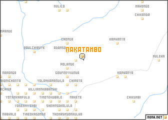 map of Nakatambo