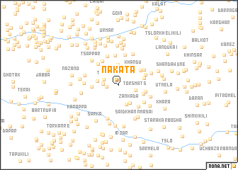 map of Nakata