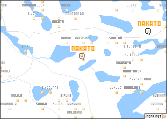 map of Nakato