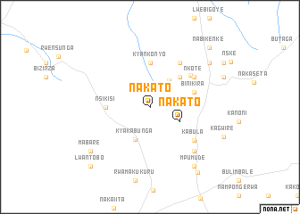 map of Nakato
