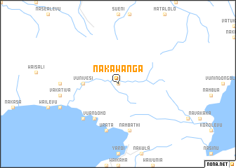 map of Nakawanga