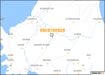 map of Naka-yamada