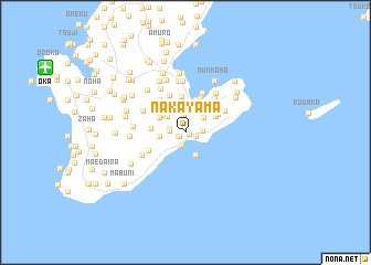 map of Nakayama