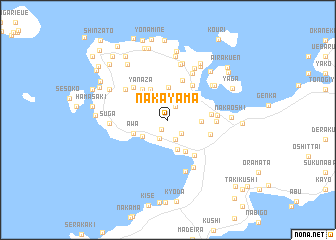 map of Nakayama