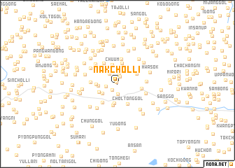 map of Nakch\