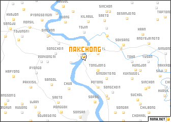 map of Nakchŏng