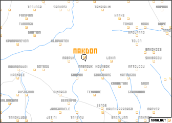 map of Nakdon