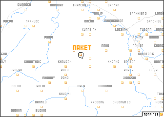 map of Nà Ket