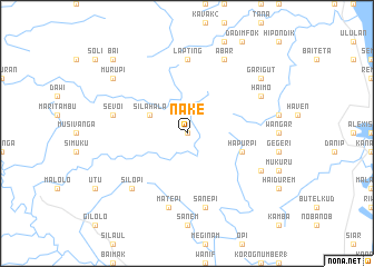 map of Nake