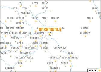 map of Nakhaigale