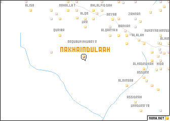 map of Nakha‘īn Dulā‘ah