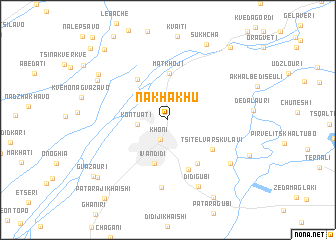 map of Nakhakhu