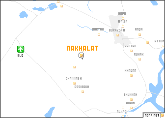 map of Nakhalat