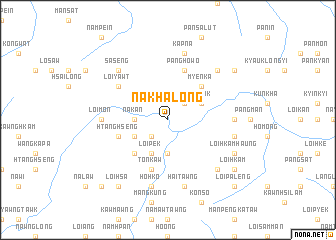 map of Nákhálong