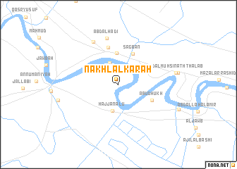 map of Nakhl al Karah