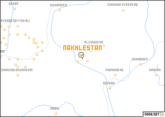 map of Nakhlestān