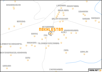 map of Nakhlestān