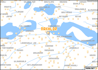 map of Nakhlor