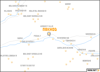 map of Nakhod