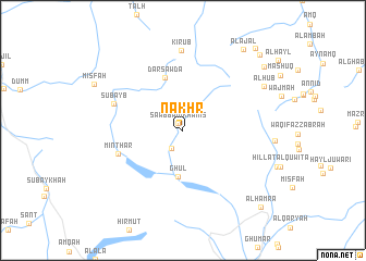 map of Nakhr