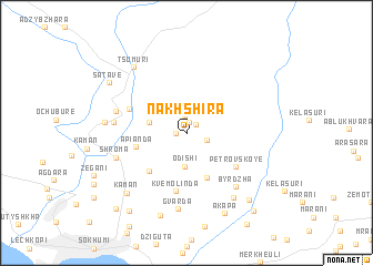 map of Nakhshira