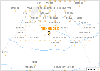 map of Nakhwala