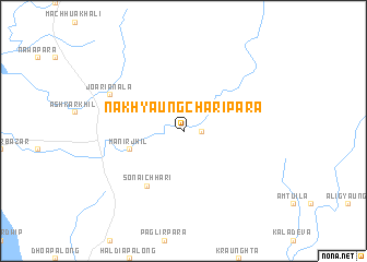 map of Nakhyaungcharīpāra