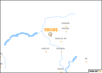 map of Nakias