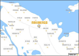 map of Nakibengo