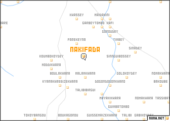 map of Nakifada
