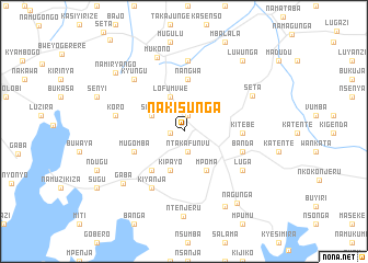 map of Nakisunga