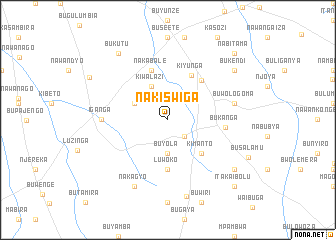 map of Nakiswiga