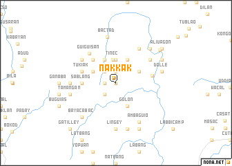 map of Nakkak